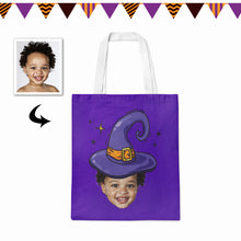 Load image into Gallery viewer, Custom Tote Bags With Photo Printing For Halloween
