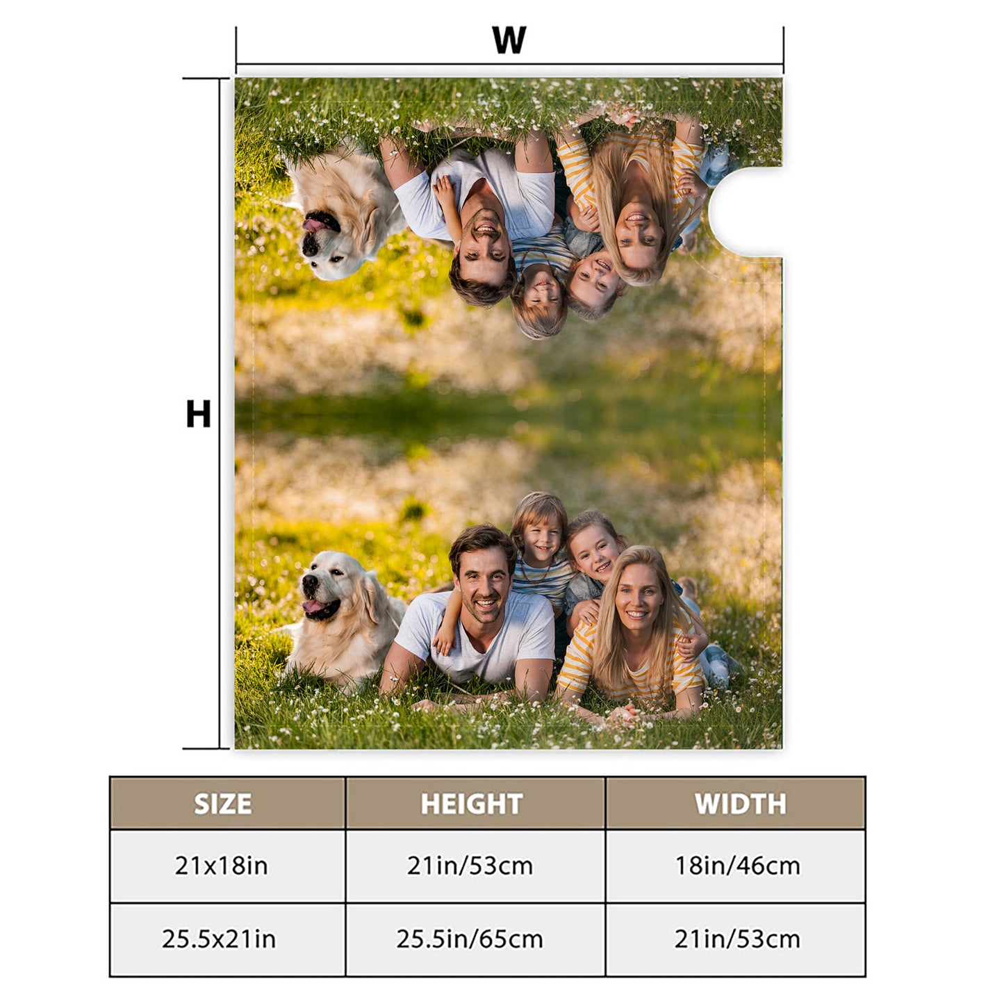 Personalized Mailbox Cover with Custom Photos - Double Side Print