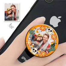 Load image into Gallery viewer, Halloween Custom Photo Phone Grip, Personalized Phone Holder, Unique Gift
