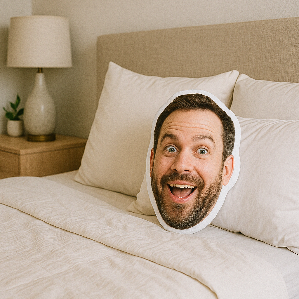Personalized 3D Cutout Photo Pillow-Turn Any Picture Into a Pillow