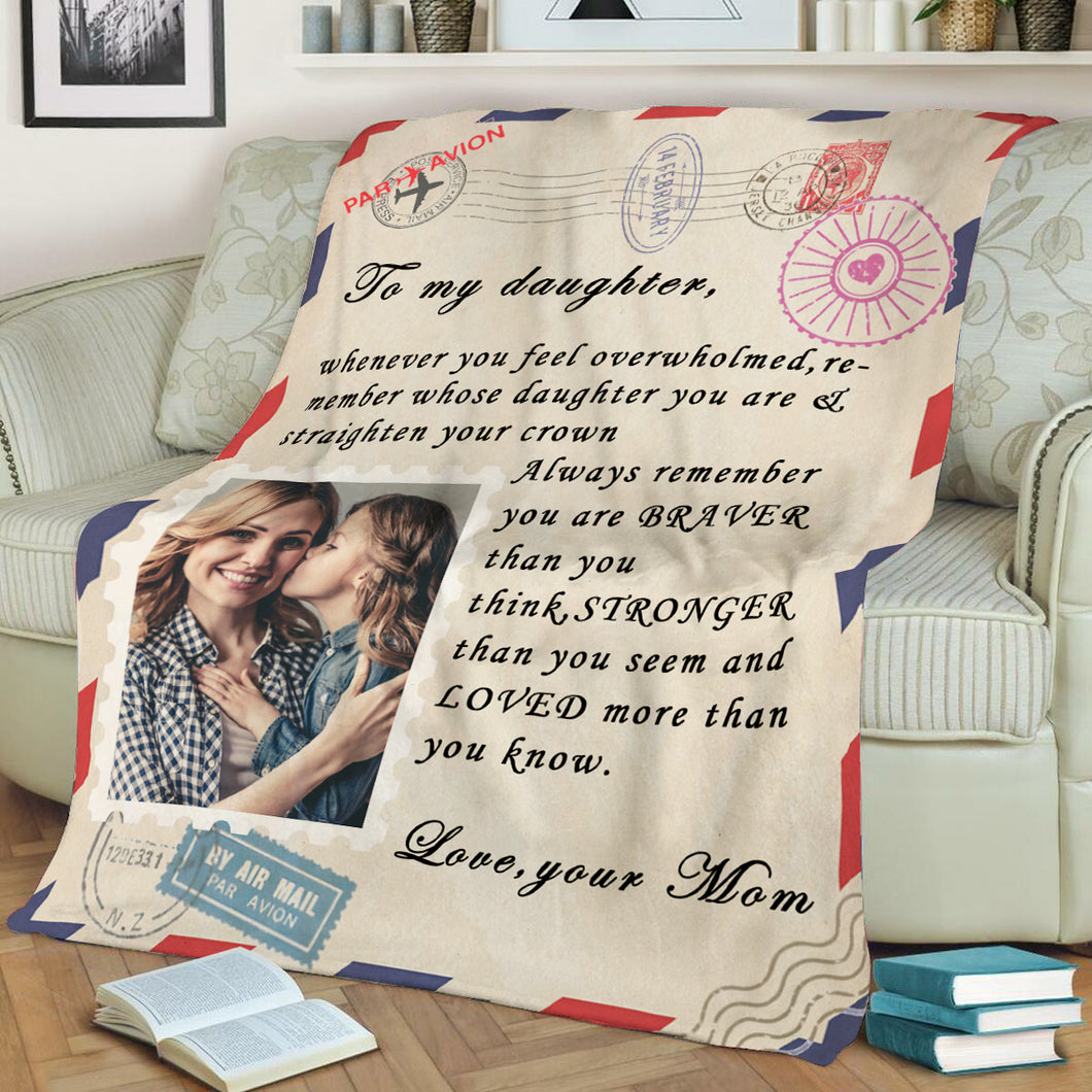 Custom Personalized Mail Blankets with Your Own Photos and Text