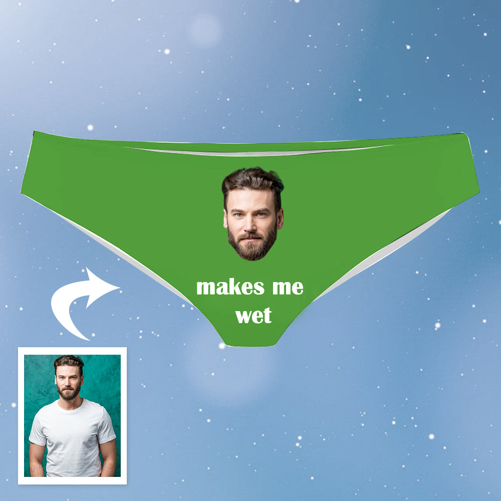Womens Panties Sexy Personalized Underwear with Face and Text
