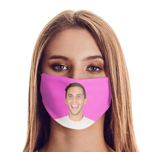 Load image into Gallery viewer, Custom Photo Face Coverings Personalized Face Mask,Print Your own Face Pictures On Your Face Cover
