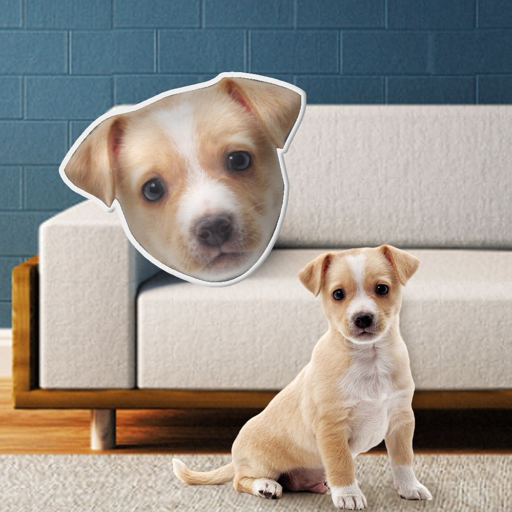 Personalized 3D Photo Pillows: Custom Photo Face Pillows of Pets