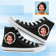 Load image into Gallery viewer, Canvas Shoes, Photo Canvas Shoes  Waist High Unique Gifts
