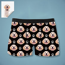 Load image into Gallery viewer, Custom Boxer with Photo Mens Underwear with Dog Face
