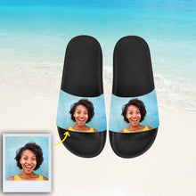 Load image into Gallery viewer, Custom Photo Face Slippers Personalized Sliders Sandals With Your Photo
