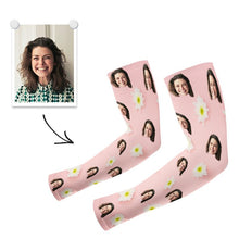 Load image into Gallery viewer, Custom Photo Printed Arm Sun Sleeve set, Arm Covers, Compression Sleeves, Arm Protectors
