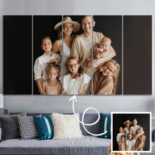 Load image into Gallery viewer, Large Print into Canvas Personalized Canvas with Photo College Wall Art 5pcs
