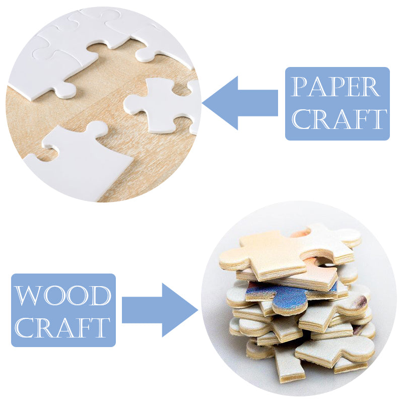 Custom Photo Wooden Jigsaw Puzzle - Best Personalized Gift for All Ages