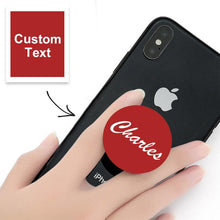 Load image into Gallery viewer, Text Custom Phone Grip, Personalized Holder, Unique Keepsake, Gift Idea
