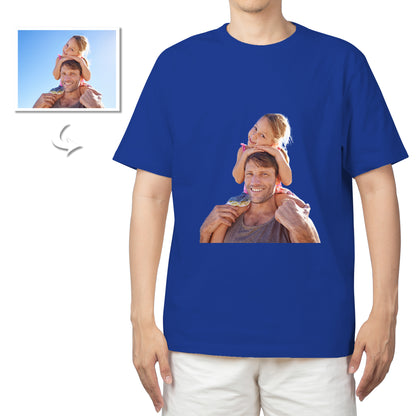 Personalized Unisex Polo Shirt, Custom Double-Sided Photo Print Design