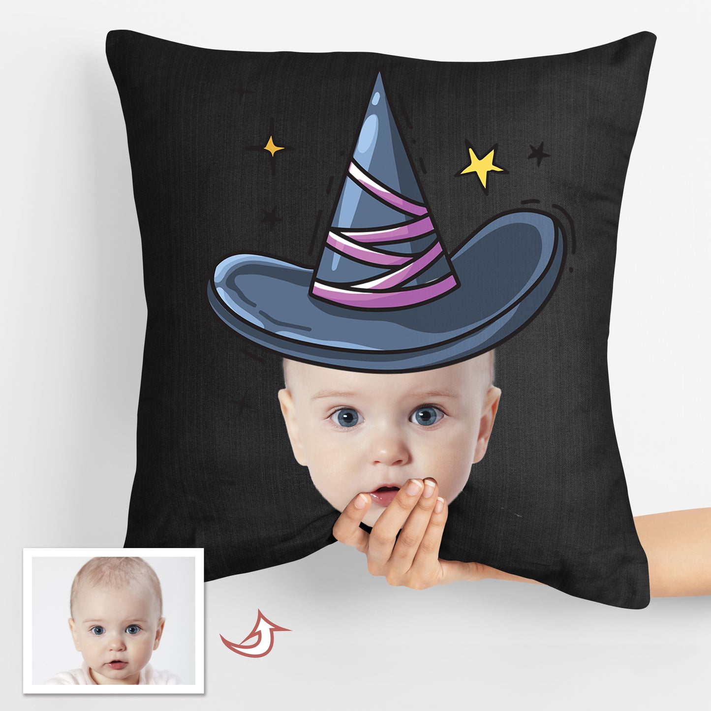 Custom Photo Throw Pillows For Halloween