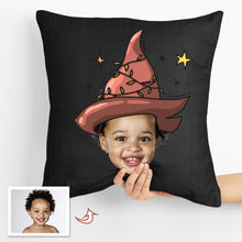 Load image into Gallery viewer, Custom Photo Throw Pillows For Halloween
