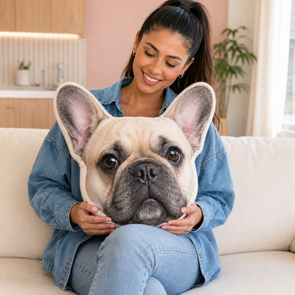 Personalized 3D Photo Pillows: Custom Photo  Face Pillows of Pets