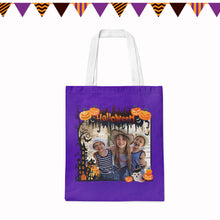 Load image into Gallery viewer, Custom Tote Bags With Photo Printing For Halloween
