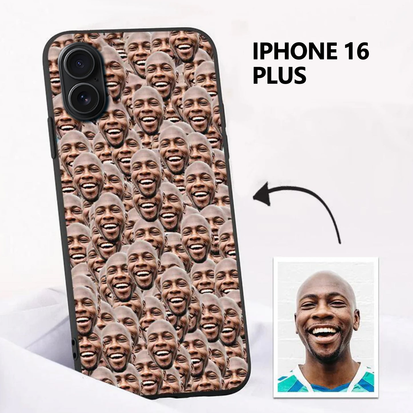 Custom Face Photo Protective Phone Case Custom iPhone Cases