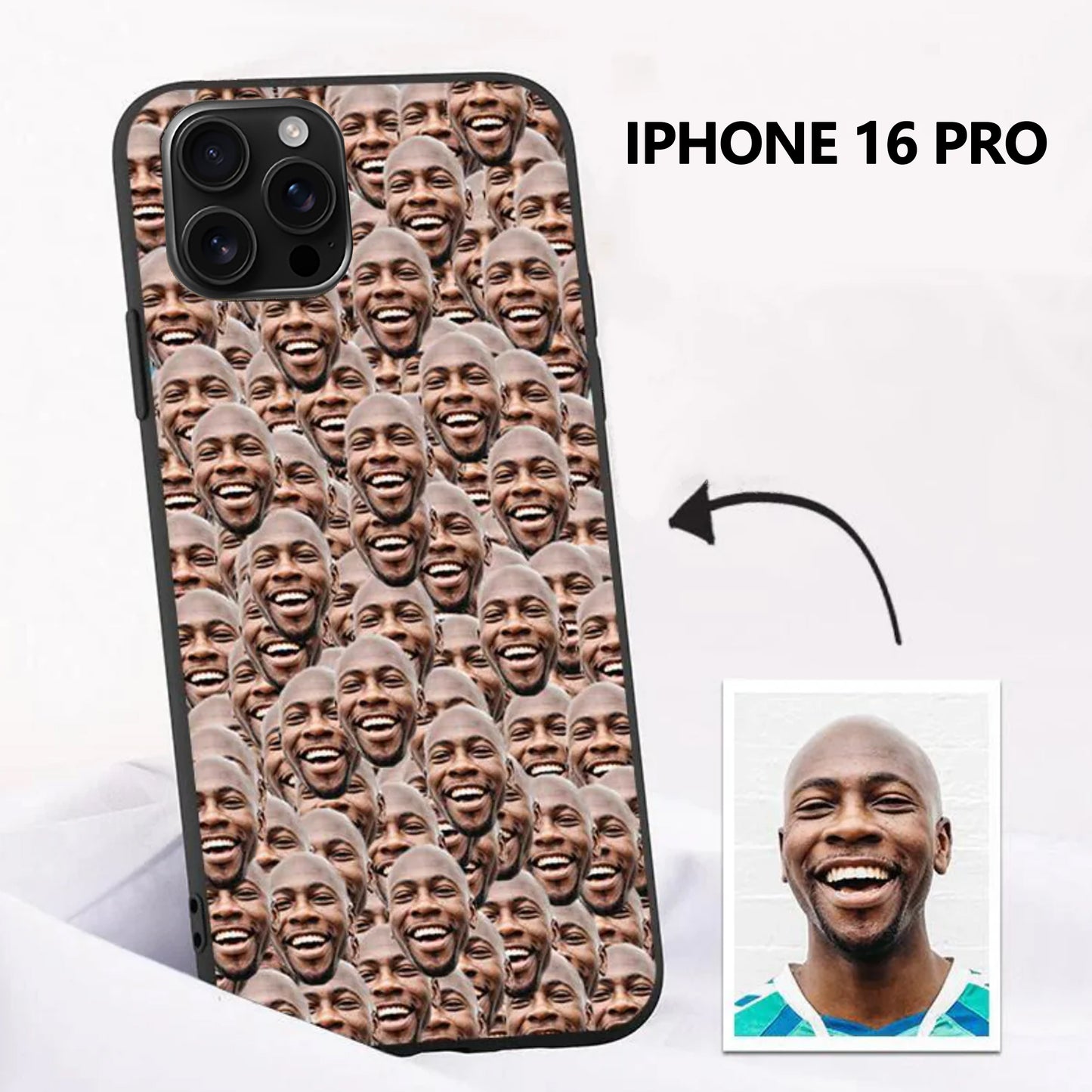 Custom Face Photo Protective Phone Case Custom iPhone Cases