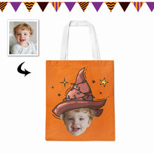 Load image into Gallery viewer, Custom Tote Bags With Photo Printing For Halloween
