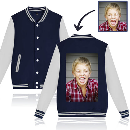 Sportswear Baseball Jacket: Unisex Custom Photo Essentials for All