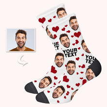 Load image into Gallery viewer, Custom Face Socks For Dad Personalized gift for Father&#39;s Day
