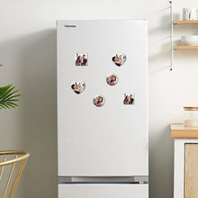 Load image into Gallery viewer, Custom Photo 3d Magnet Refrigerator Stickers for 3 Shape Fridge Sticker
