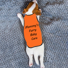 Load image into Gallery viewer, Custom Pet Clothes Tank Shirts Vest with Text Create Your Dog Shirts
