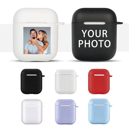 Custom photo printed on  AirPods 1/2/3/Pro Case for Apple  Headphones