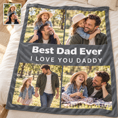 Create a Custom Keepsake Blanket with Your Favorite Photos