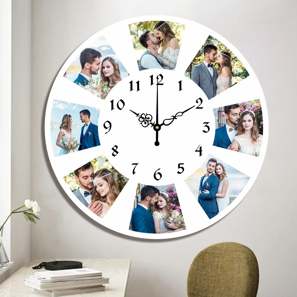 Personalized Wall Clocks – Unique Designs for Every Family Room – GiftInOne