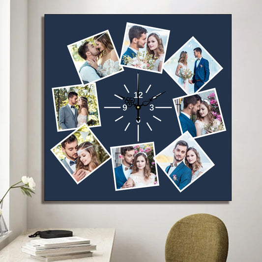 Create Custom Square Wall Clocks – Perfect for Every Room in Your Home