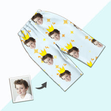 Load image into Gallery viewer, Unisex Kids’ Custom Photo Pajamas - Comfy Short Face Nightwear
