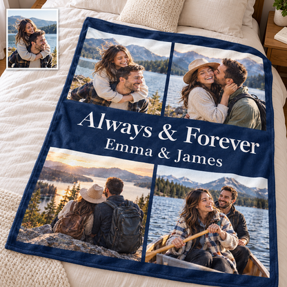 Create a Custom Keepsake Blanket with Your Favorite Photos