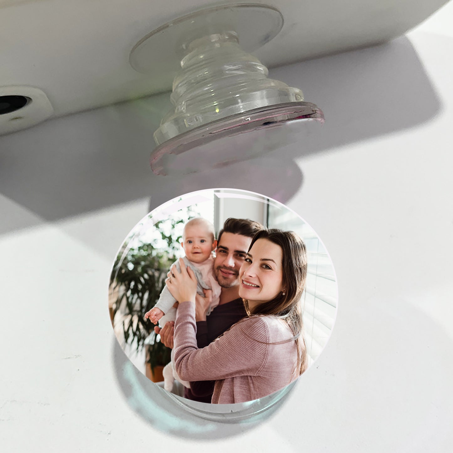 Personalized Photo Phone Grip - Custom Holder, Unique Keepsake Gift