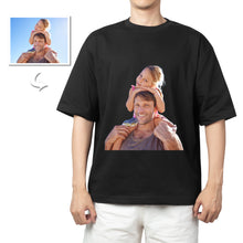 Load image into Gallery viewer, Custom Photo Cotton T-shirt Short Sleeve T-shirt With Pictures
