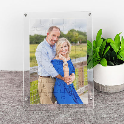 Custom Puzzle Photo  Acrylic Jigsaw Best Personalize Gift