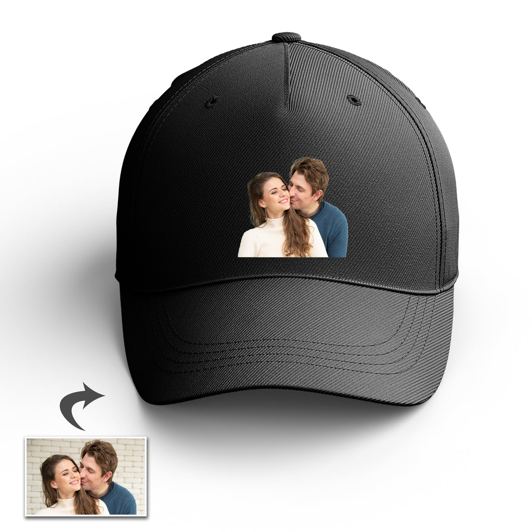 Custom Photo Baseball Cap | Personalized Hat Gift for Men & Women