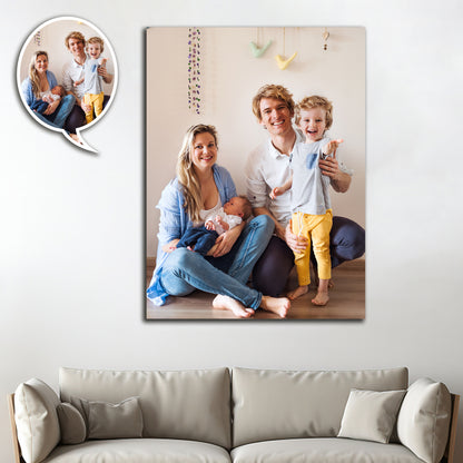 Custom Canvas Paintings with Photo Canvas Art for Living Room