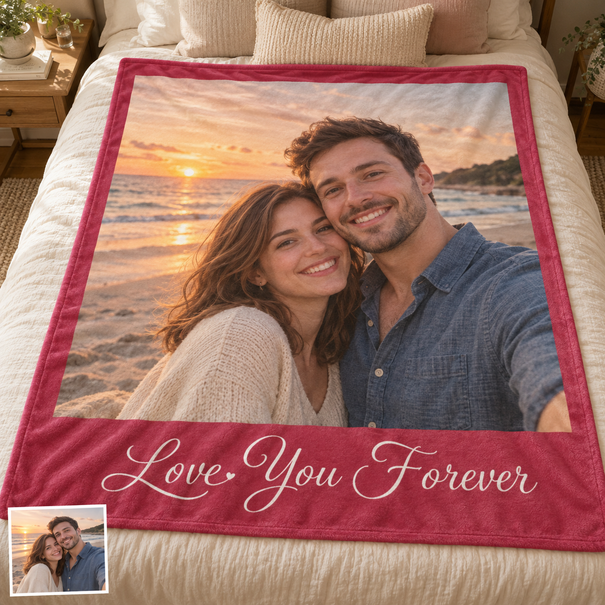 Create Your Own Custom Photo Blanket - Perfect Keepsake