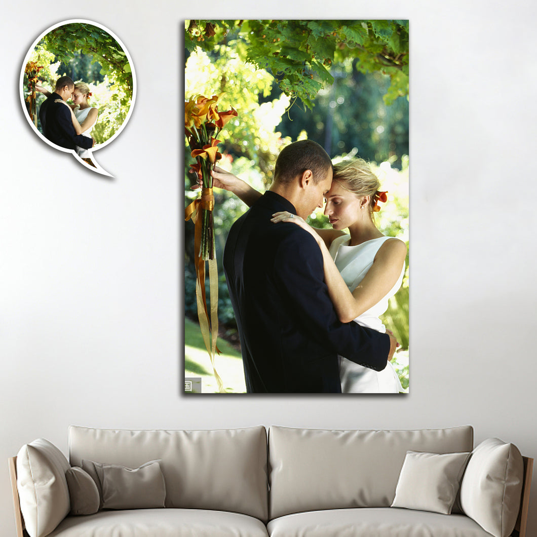 Canvas Prints With Your Photos on Custom Wall Art for Bedroom
