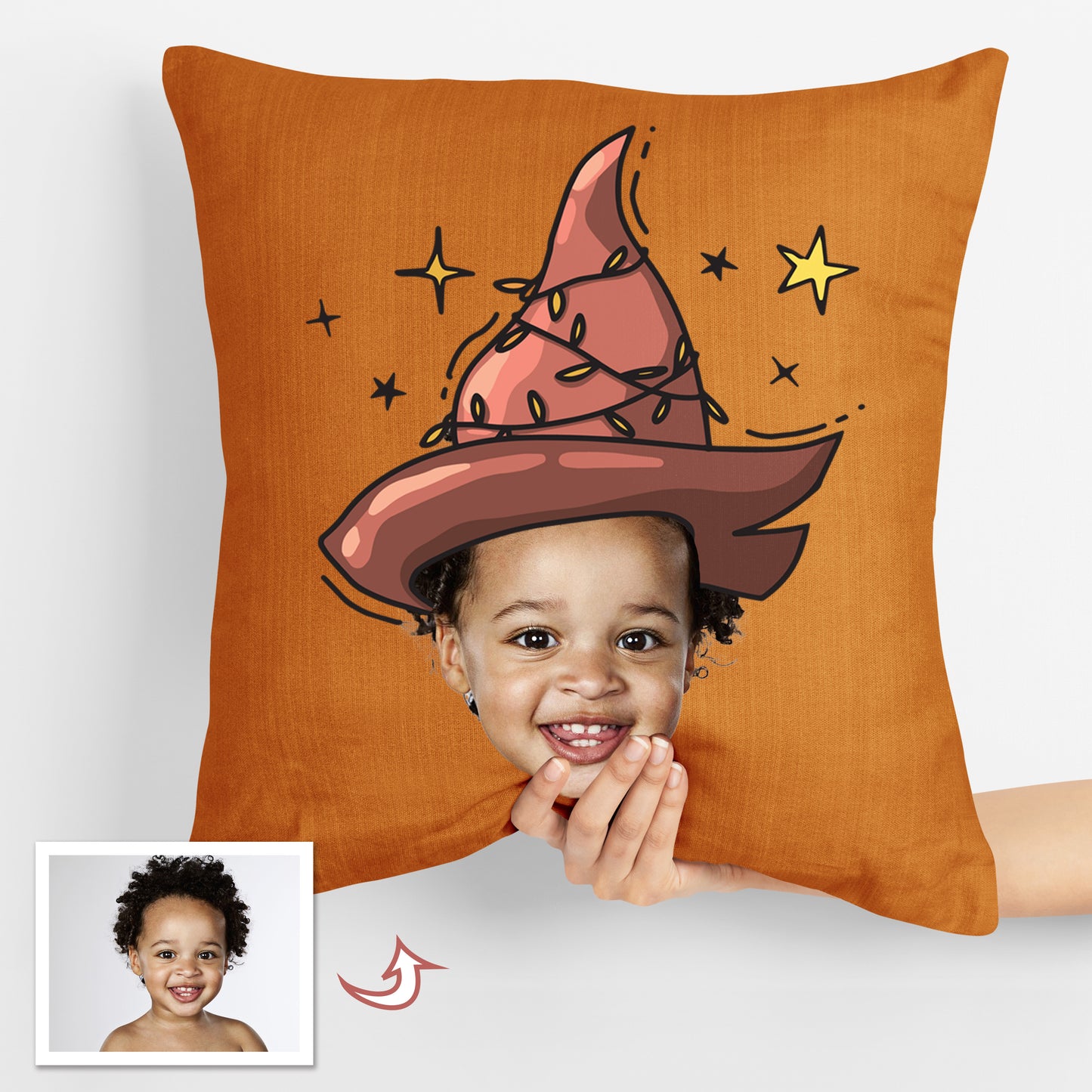 Custom Photo Throw Pillows For Halloween