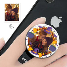 Load image into Gallery viewer, Custom Photo Phone Grip For Halloween
