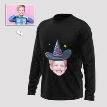 Load image into Gallery viewer, Custom Photo  Cotton Long Sleeve Shirts For Halloween
