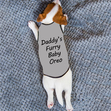 Load image into Gallery viewer, Custom Pet Clothes Tank Shirts Vest with Text Create Your Dog Shirts

