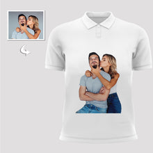 Load image into Gallery viewer, Custom Polo Shirts with Picture Collared Shirts for Men and Women
