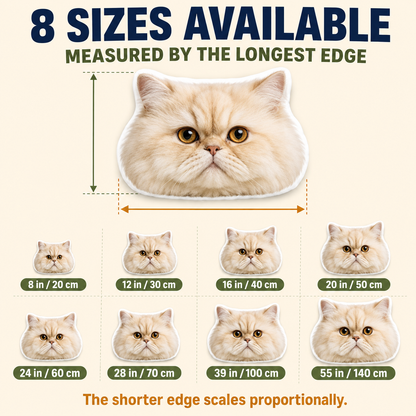 Personalized 3D Photo Pillows: Custom Photo  Face Pillows of Pets