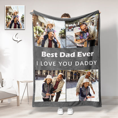 Create a Custom Keepsake Blanket with Your Favorite Photos