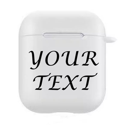 Custom Cute Airpods Case 1/2/3/Pro with Text Cover Protection