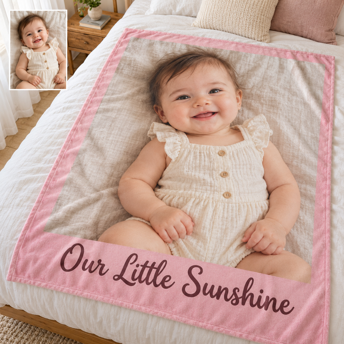 Create Your Own Custom Photo Blanket - Perfect Keepsake