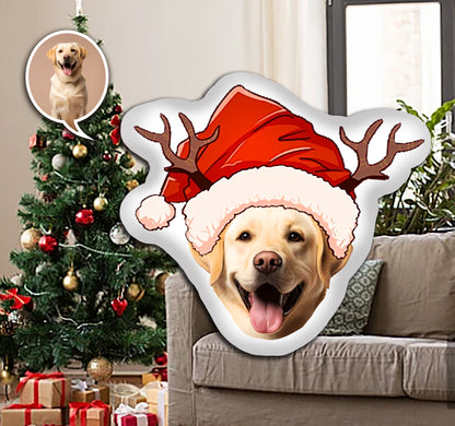 Personalized Pet Photo Pillow - Unique Christmas Gift for Pet Lovers